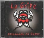 Portada del álbum de La Gripe 'Empapado en sudor' (2004)